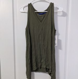 Apt. 9 Green Shark Bite Tank Top